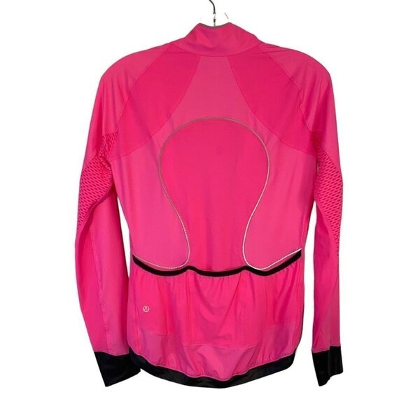 Lululemon Run: Essential Jacket II Ladies 6 Paris Pink - Picture 3 of 14